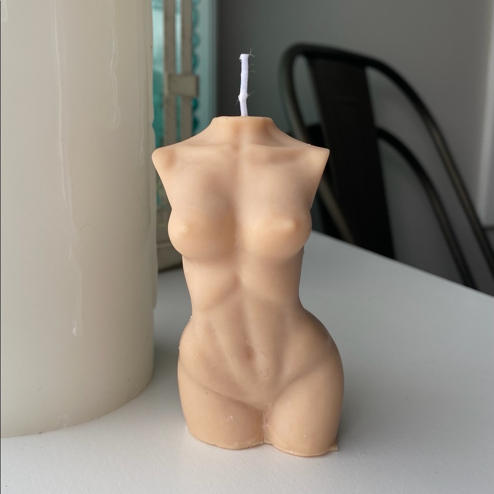 Caramel Natural Soy Wax BodyCandle